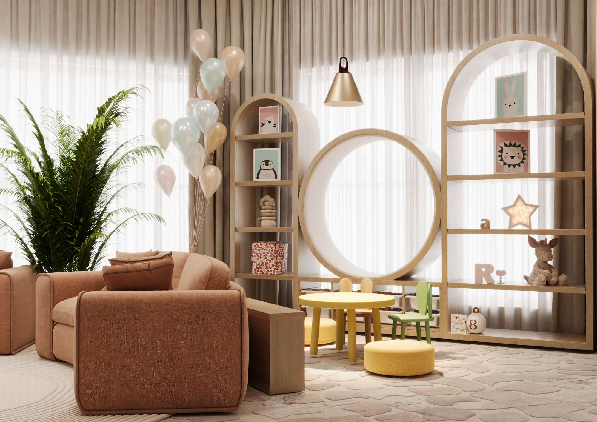 Modern Villa Interior